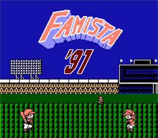 Famista '91 - Screenshot - Game Title Image