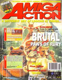 Amiga Action #71 - Advertisement Flyer - Front Image