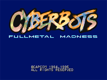 Cyberbots: Full Metal Madness - Screenshot - Game Title Image