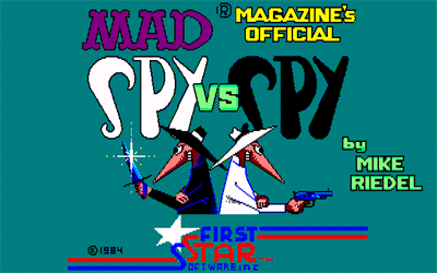 Spy vs Spy - Screenshot - Game Title Image