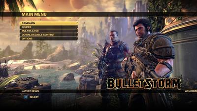 Bulletstorm - Screenshot - Game Select Image