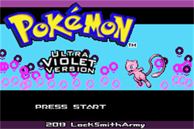 Pokémon Ultra Violet - Screenshot - Game Select Image