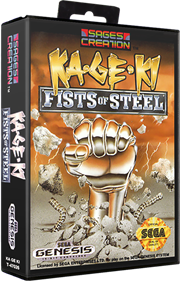 Ka-Ge-Ki: Fists of Steel - Box - 3D Image