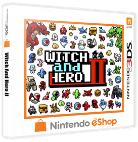 Witch and Hero II - Box - 3D Image