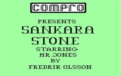 Sankara Stone - Screenshot - Game Title Image