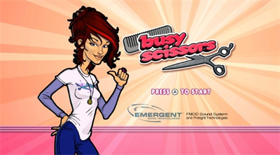 Busy Scissors - Screenshot - Game Title Image