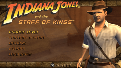 Indiana Jones and the Staff of Kings - Screenshot - Game Title Image