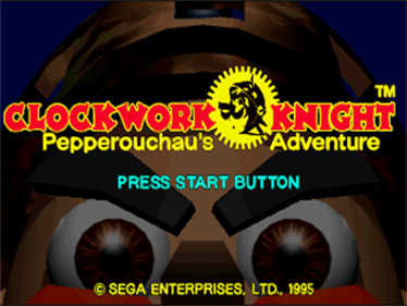 Clockwork Knight - Screenshot - Game Title Image
