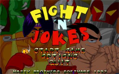 Fight'N'Jokes - Screenshot - Game Title Image