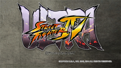 Ultra Street Fighter IV - Screenshot - Game Title Image