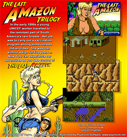 The Last Amazon Trilogy - Box - Back Image