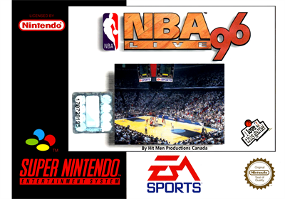 NBA Live 96 - Box - Front Image