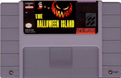 Super Mario World: The Halloween Island - Fanart - Cart - Front