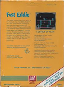 Fast Eddie - Box - Back Image