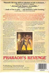 Pharaoh's Revenge - Box - Back Image