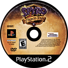 Spyro: A Hero's Tail - Disc Image