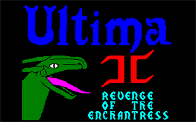 Ultima II: The Revenge of the Enchantress... - Screenshot - Game Title Image