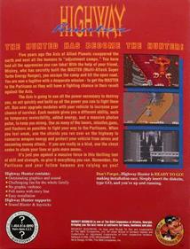 Highway Hunter - Box - Back Image