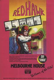 Redhawk - Advertisement Flyer - Front Image