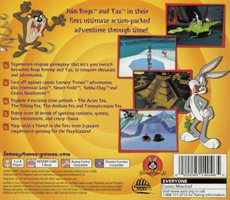 Bugs Bunny & Taz: Time Busters - Box - Back Image