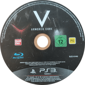Armored Core V - Disc Image