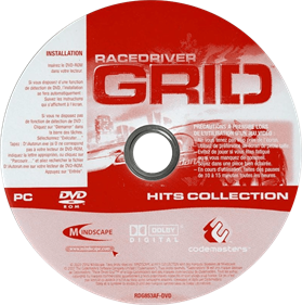 Race Driver: Grid - Disc Image