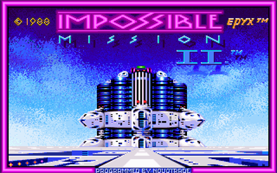 Impossible Mission II - Screenshot - Game Title Image