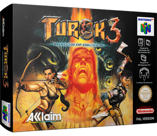 Turok 3: Shadow of Oblivion - Box - 3D Image