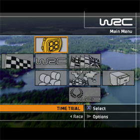 WRC II Extreme - Screenshot - Game Select Image