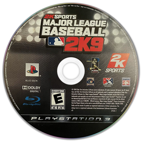 Major League Baseball 2K9 - Disc Image