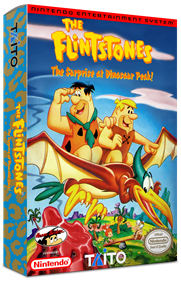 The Flintstones: The Surprise at Dinosaur Peak! - Box - 3D Image
