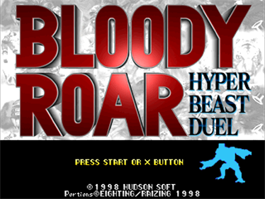 Bloody Roar - Screenshot - Game Title Image