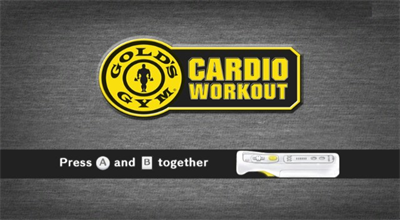Gold's Gym: Cardio Workout - Screenshot - Game Title Image