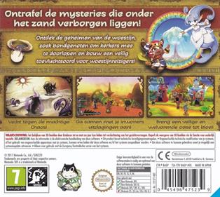 Ever Oasis - Box - Back Image