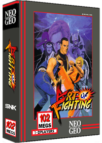 Art of Fighting - Box - 3D Image