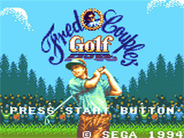 Fred Couples Golf - Screenshot - Game Title Image
