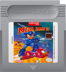 Mega Man II - Fanart - Cart - Front