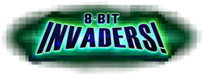 8-Bit Invaders! - Clear Logo Image