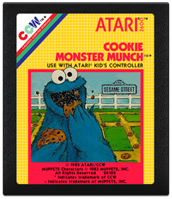 Cookie Monster Munch - Fanart - Cart - Front Image