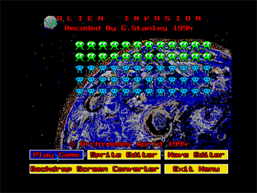 Alien Invasion - Screenshot - Game Title Image