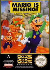 Mario Is Missing! - Box - Front Image