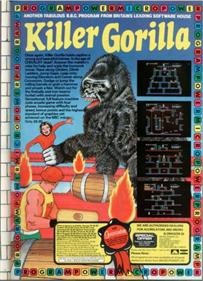 Killer Gorilla - Advertisement Flyer - Front Image