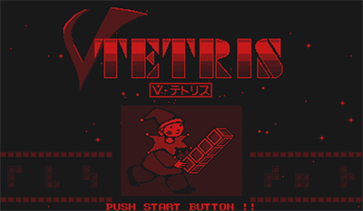 V-Tetris - Screenshot - Game Title Image