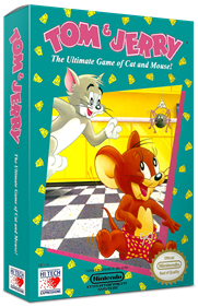 Tom & Jerry: The Ultimate Game of Cat and Mouse! - Box - 3D Image