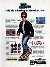 Kid Chameleon - Advertisement Flyer - Front Image