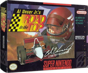 Al Unser Jr.'s Road to the Top - Box - 3D Image