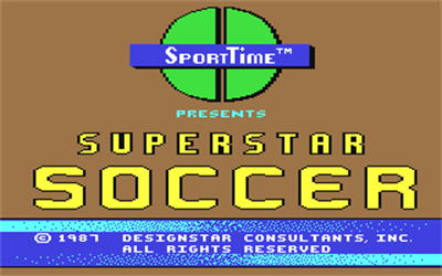 Superstar Soccer - Screenshot - Game Title Image