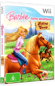 Barbie Horse Adventures: Riding Camp - Box - 3D Image