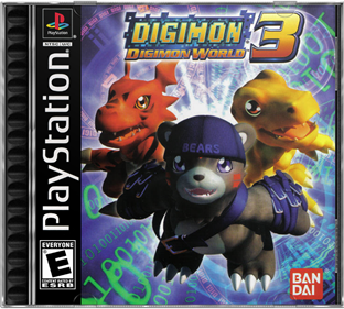 Digimon World 3 - Box - Front - Reconstructed Image