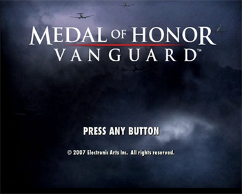 Medal of Honor: Vanguard - Screenshot - Game Title Image